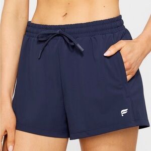 Fabletics Dark Blue Athletic Shorts